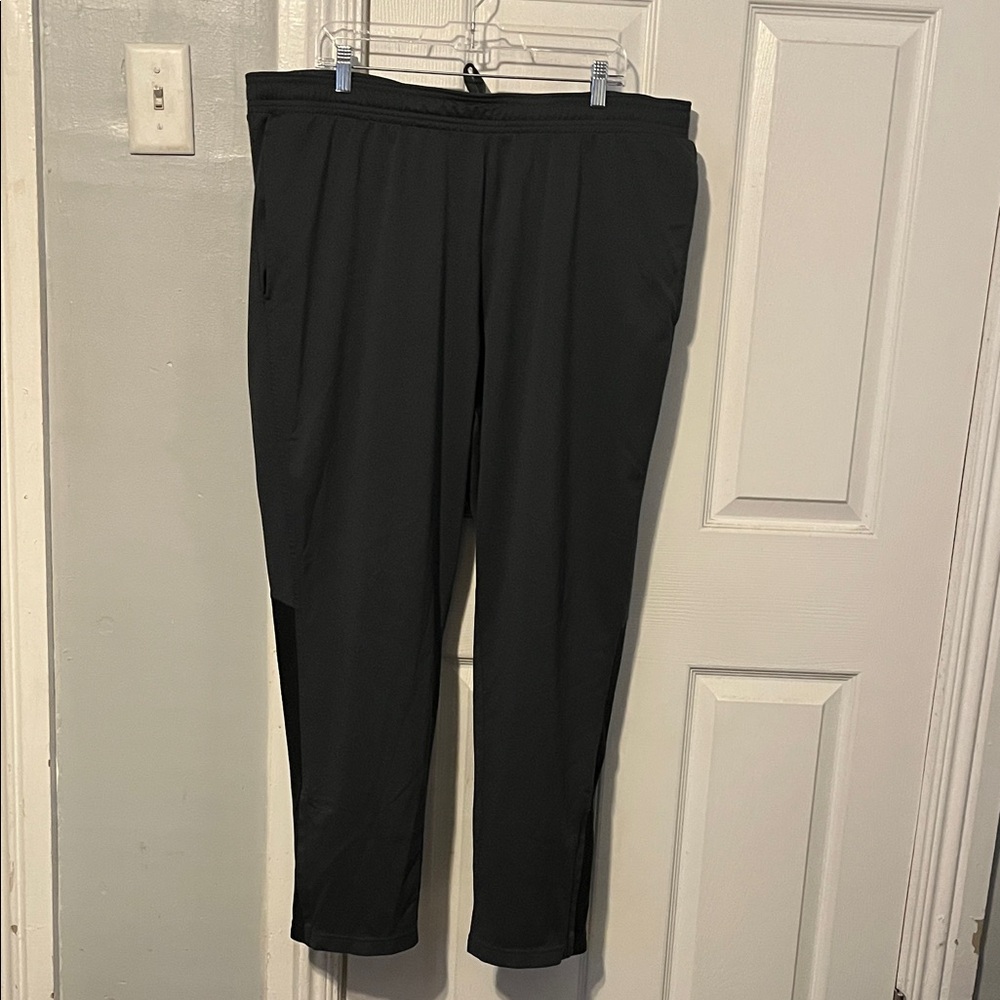 Athletic Works Men's Charcoal Gray Performance Drawstring Pants